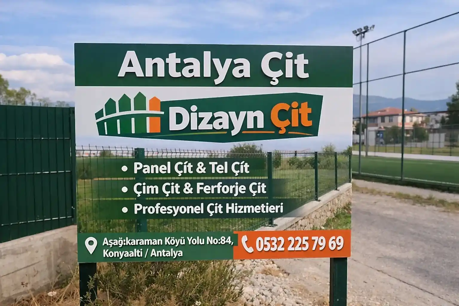 Antalya Çit | Dizayn Çit – Panel, Tel & Ferforje Çit Hizmetleri Antalya Tüm İlçeler